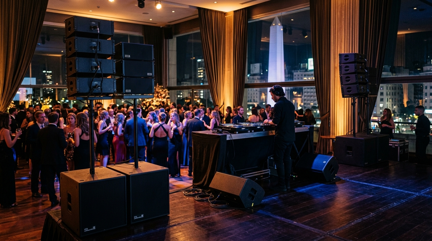 Sonido profesional para eventos